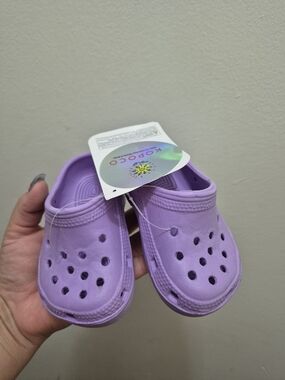 Kids Lavender Clog Shoes ☆ Lightweight Slip-On, SIZE 5T